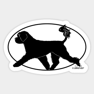 Portuguese Water Dog Retriever Sticker